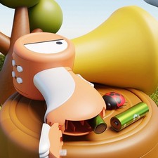 Creative Voice Changing Cartoon Bird Megaphone Toy for Children Party Gatherings