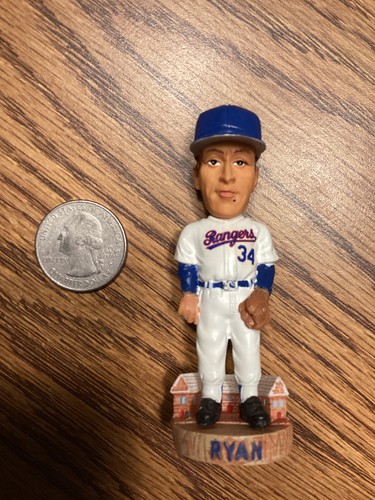 NOLAN RYAN TEXAS RANGERS MLB Cooperstown 3” Mini Nodder Bobblehead | eBay