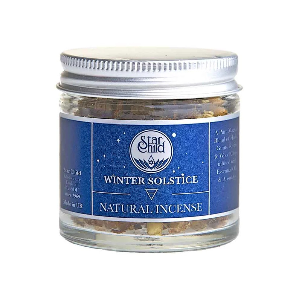 Winter Solstice Resin Incense Mix 20g – Light & Renewal Ritual Blend (21st Dec)