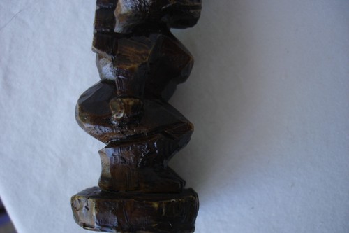 Statua statuina Tiki hawaiano 4" con portachiavi Tiki buona fortuna - Foto 20 di 24