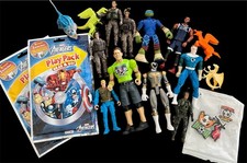 Junk Drawer Mixed Toy Lot Boys Action Figures Coloring Books
