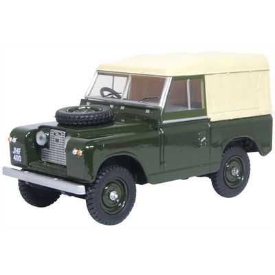 Oxford 43LR2S008 Land Rover Series II SWB Canvas Bronze 1/43