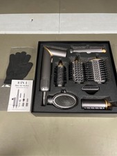 8 in 1 Hair Styler Curler  Air Dryer Brush, High-Speed Negative Ionic Foldable