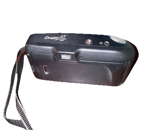 Cámara fotográfica compacta Canon Snappy AF 35 mm vintage con estuche (funciona probada) - Imagen 5 de 8