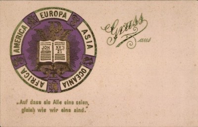 Postcard That They May All Be One, Just As We Are One,... - 11565144