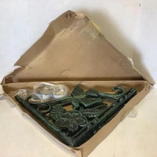 Set of Berkeley Forge & Foundry Cast Iron Hummingbird Wall Bracket w/Box #50220