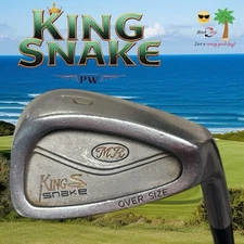 King Snake Oversize RH Pitching Wedge / A+  Lamkin Perma Wrap Grip / R Flex NICE