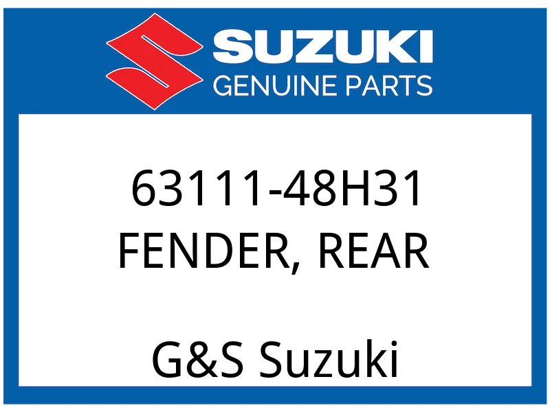 FENDER, REAR