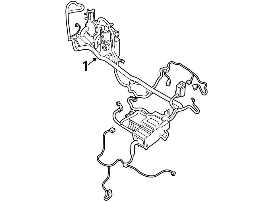 FITS 2016 FORD TRANSIT CONNECT WIRE ASM FT1Z14290H -  NEW OEM FT1Z14290H - Image 3 of 3