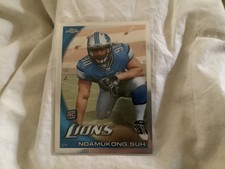 2010 Topps Chrome Ndamukong Suh #C160 Rookie Card RC NFL