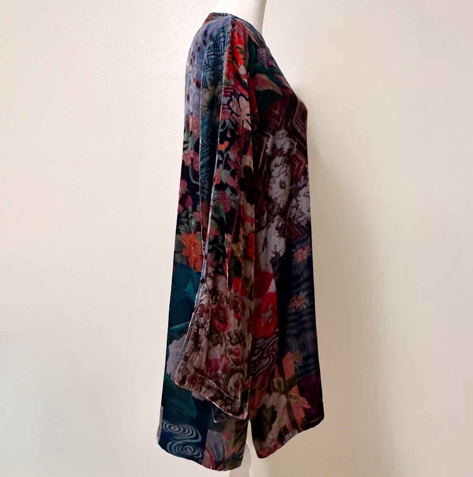 JOHNNY WAS Velvet Grace Patchwork Boho Blouse Tun… - image 6