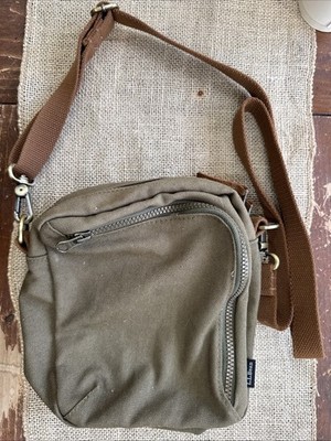 Vintage LL Bean Canvas  Crossbody Shoulder Bag Satchel