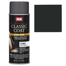 SEM Classic Coat Paint Leather Vinyl Classy Gray Color Aerosol 12 oz. Ea 17263