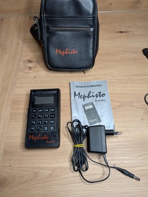 Mephisto Junior 1982; Schachcomputer; Chess; Tragbar;Portabel; Top
