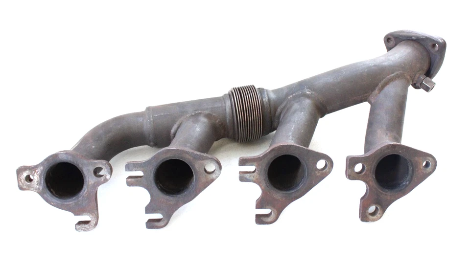 Colector de escape izquierdo Porsche 928 Base S4 GT GTS 1987-1995 OEM (lado del conductor) Foto 3 de 4