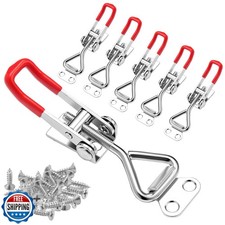 pwkauka 6 Pack Toggle Latch Clamp 4001, Adjustable Quick Release 