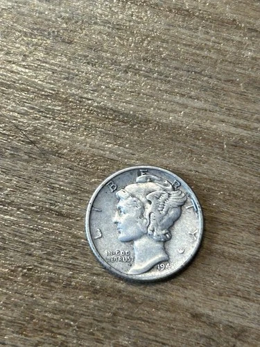 1941 Mercury Dime XF