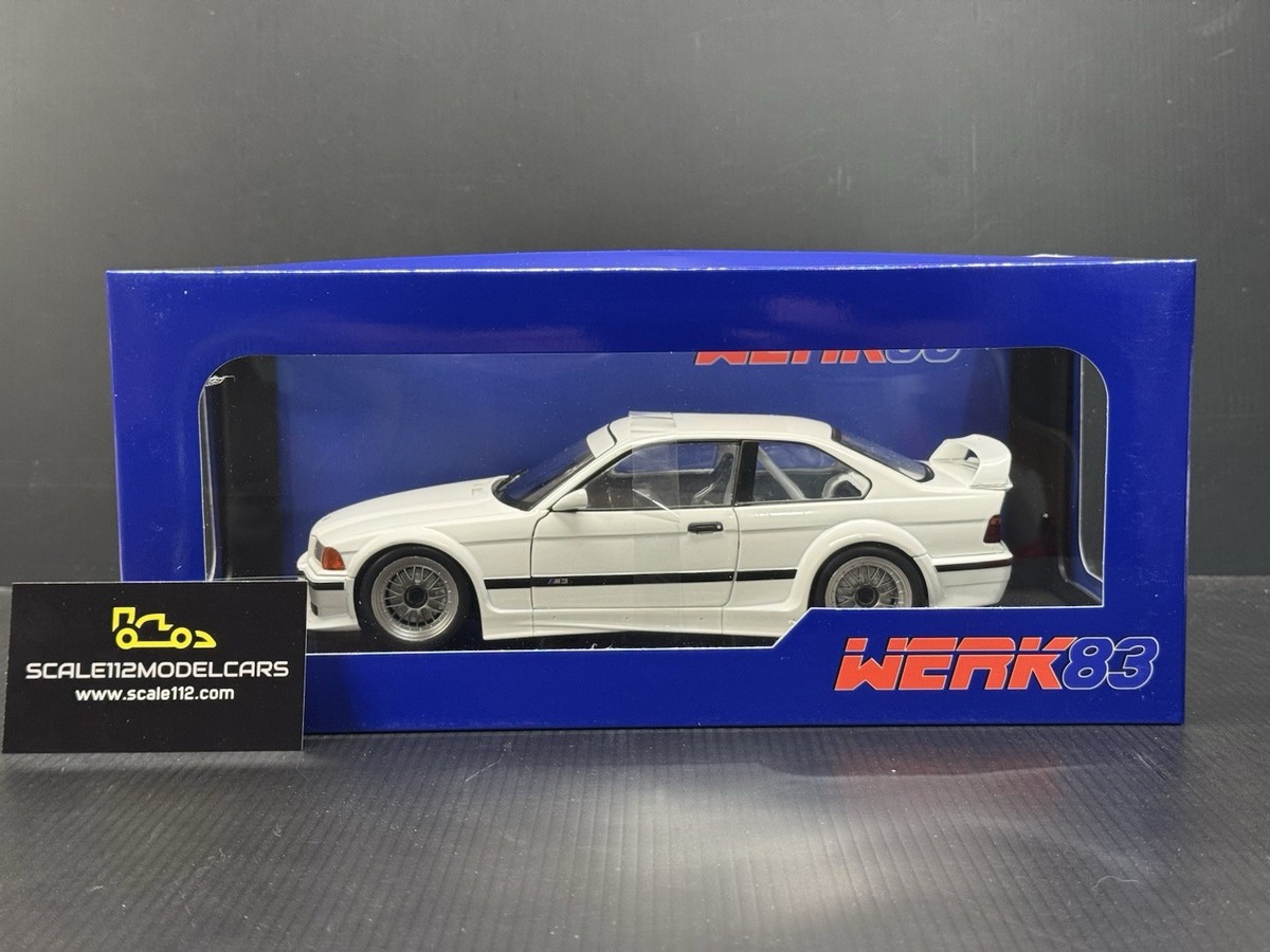 BMW M3 ホワイト 1/18スケール 1/18 BMW M3 G80 Competition 2021 (Alpine White) Resin Model