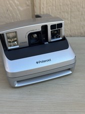 Polaroid One 600 Ultra Gray Instant Film Camera Untested Vintage No Film