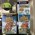 Animal Crossing GameCube COMPLETE  w/Memory Card and Inserts Tested Nintendo