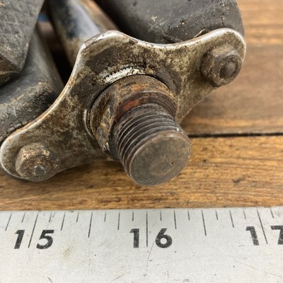 Vintage Block Pedals Pair 9/16 Torrington Style 4