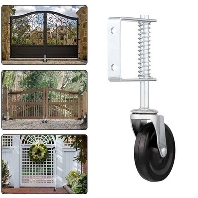 4'' Torstützrad Stützrolle Gefederte Universal Torrad Caster Lenkrolle Laufrolle