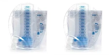 AirLife Volumetric Incentive Spirometer w/One-Way Valve 2500 mL, Pack of 2