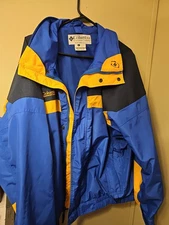  Columbia Bugaboo Ski Jacket Size Large Blue (Shell Only) Missing Fleece 
