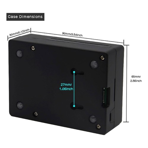 with Cooling Fan Case Enclosure for Pi3B Mainboard Enclosure Box - Afbeelding 8 van 8