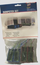 Ho Scale #933-3516 Dumpster Set NOS Walthers Cornerstone 8 Pack