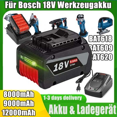 Original Akku für Bosch 18V 12Ah Professional GBA GSR GSB BAT618 BAT609 BAT620