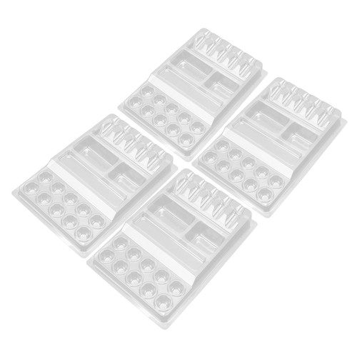 25pcs Professional Tattoo Ink Cup Tray Disposable Plastic Holder Stand For T CBK - Picture 19 of 24