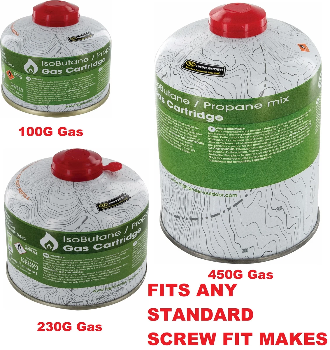 100g butane sales canister