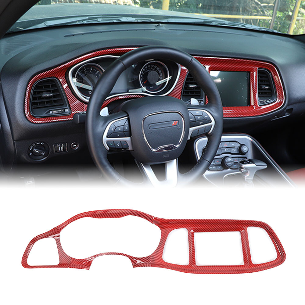 9PCS Full Set Interior Decoration Trim For Dodge Challenger 15+
