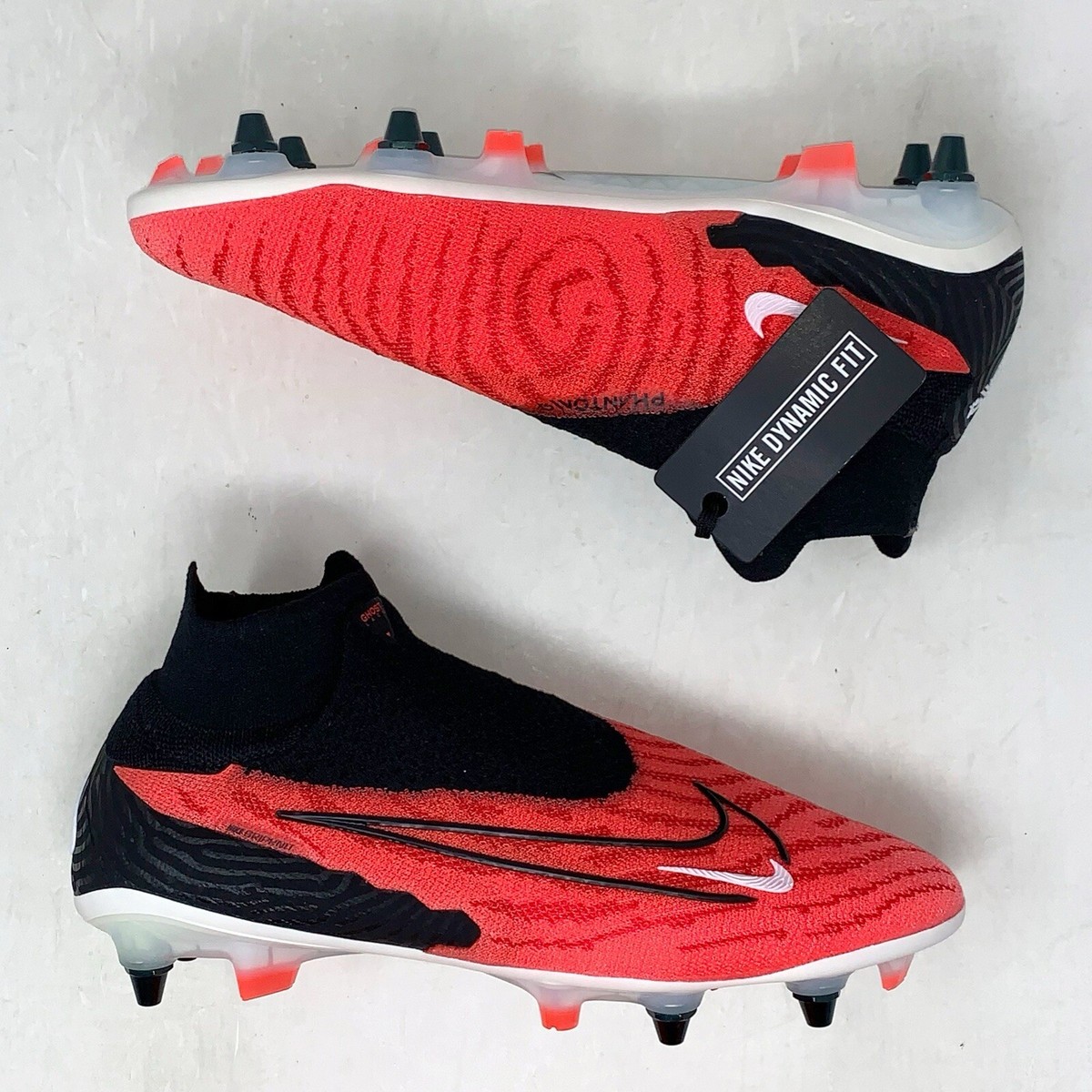 Nike Phantom GX Elite SG-PRO Red Soccer Cleats, Size 9 BNIB