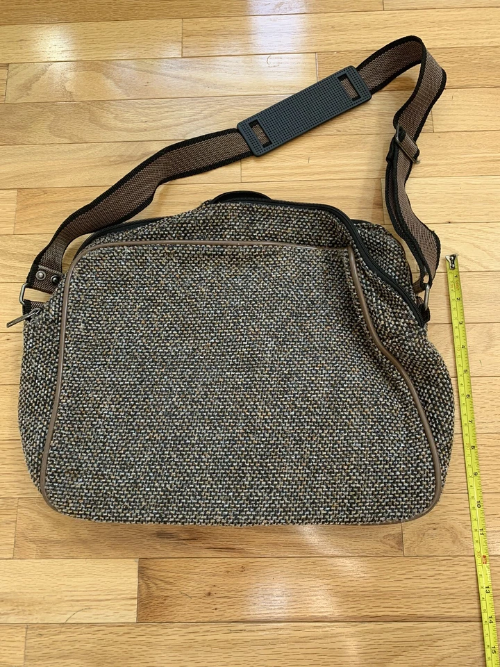 American Tourister Carry on Bag Luggage Laptop Tweed Knit Strap - Image 2 of 2