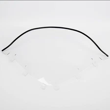 Polaris IQ Touring 600 HO CFI, 2007, 11-3/4" Clear Windshield