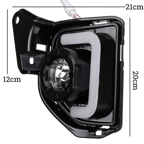 LED DRL Daytime Running Light Fog Light Set W/ Turns For Toyota Hiace 2014-2018 - Bild 7 von 11