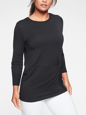 athleta black sweatshirt