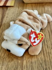 Wrinkles The Bulldog Beanie Baby 1996 New With Tag
