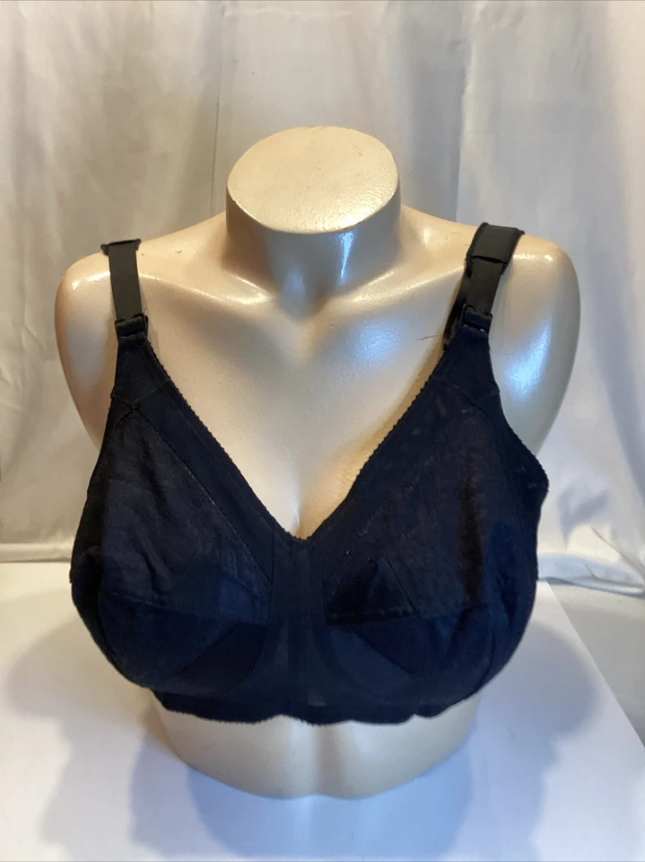 Sears Sujetador Inalámbrico Talla 36c Negro Correa Ajustable Cierre Trasero Foto 3 de 4