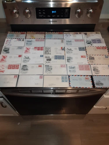 SL 6495/ 30 US Airmail covers & Special Delivery us stamps collections lots