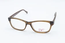 DIANE VON FURSTENBERG DVF5054 201 Brown Crystal 50-15-135 Frames Flex SP27