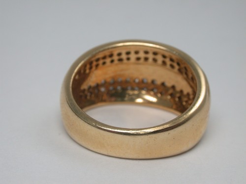 schöner Brillant Ring massiv Gold 750 - Bild 5 von 12