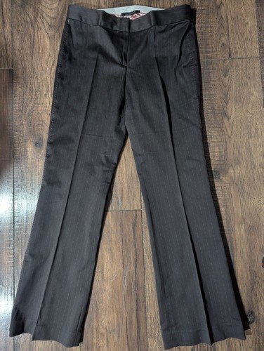 Elie Tahari Women's Long Sleeved Collared Lined Two Piece Pant Suit Brown Size 8 - Picture 10 of 16