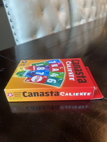 Canasta Caliente Spielkartenspiel - Gewinnbewegungen Familienspiel Nacht Alter 8+ Neu - Bild 4 von 5