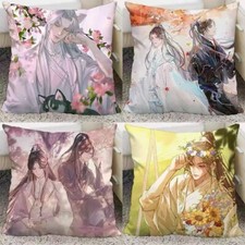 The Husky and His White Cat Shizun Rectangle Cushion Back Cushion Throw Pillow