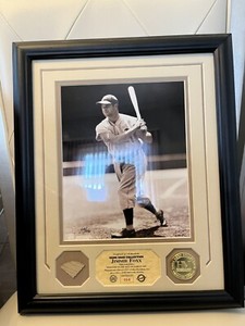 Jimmie Foxx Game Used Bat Piece. Highland Mint. Ltd Ed 64 / 250. Very Good  