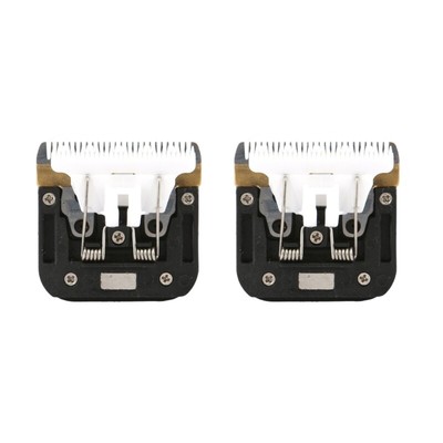 2PCS Trimmer Head Trimmer Attachment Metal Texture for Dogs Cats Rabbits Trimmer