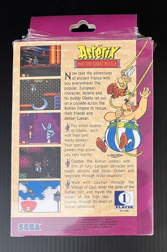 Asterix and the Great Rescue | Sega Game Gear, 1995 | CIB | Game & Box + Inserts - Picture 9 of 12